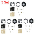 Set of 3 Carburetor Gasket Kit for Stihl MS650 MS660 (Walbro K15-WJ K12-WJ)