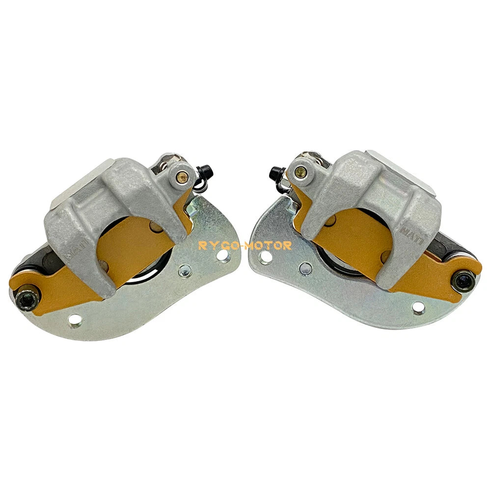 Front Brake Calipers w/Pads for Yamaha Raptor 250 YFM250R (2008–2013)