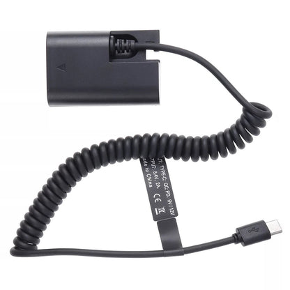 DC Coupler for Canon 80D (LP-E6, USB-C)