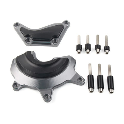 Motor Housing Stator Cover Guard Slider Protector for Yamaha R6 (2019–2020) Titanium