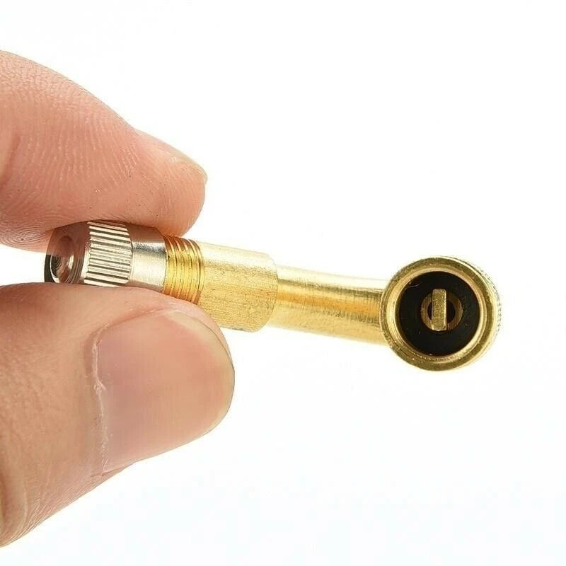 Car Tire Valve Extension Brass Adaptor for Universal Fit