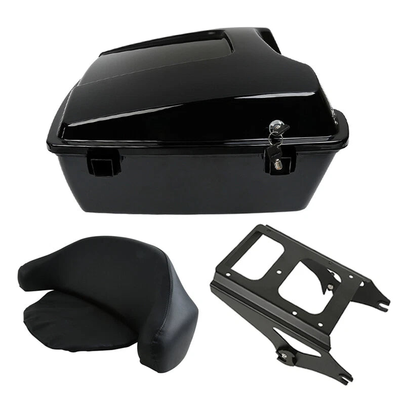 Chopped Trunk Backrest Mounting Rack for Harley Touring (2009–2013)