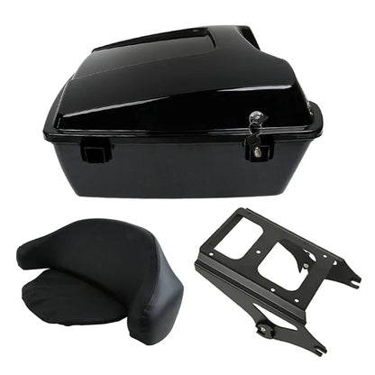 Chopped Trunk Backrest Mounting Rack for Harley Touring (2009–2013)