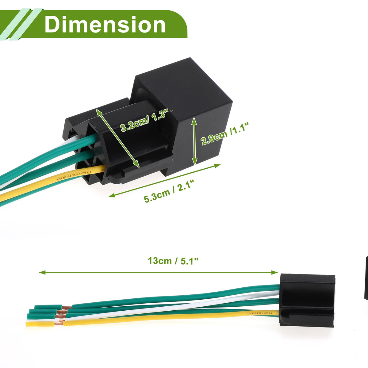 1 Pc 5 Pin 12V 40A Waterproof Auto Relay for Car with Harness Socket