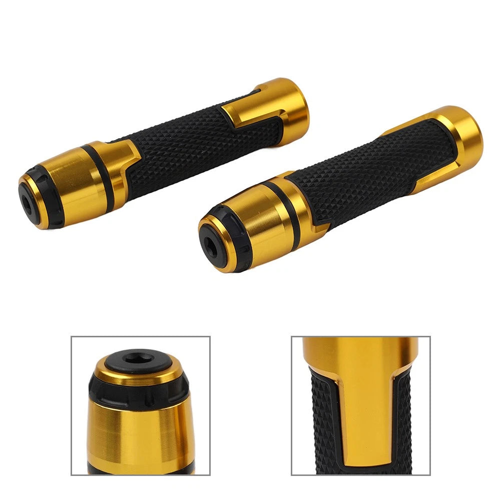 22MM 7/8 Inch Handlebar Grips with Bar End for Harley Honda
