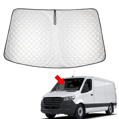 Folding Sun Shade for Mercedes Benz Sprinter (2007–2025)