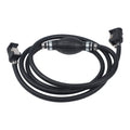 2m Fuel Line Assembly for Marine Applications (Rubber Nylon)