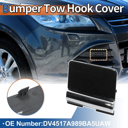 Tow Hook Cover for Ford Escape (No.DV4517A989B, A5UAW) Black