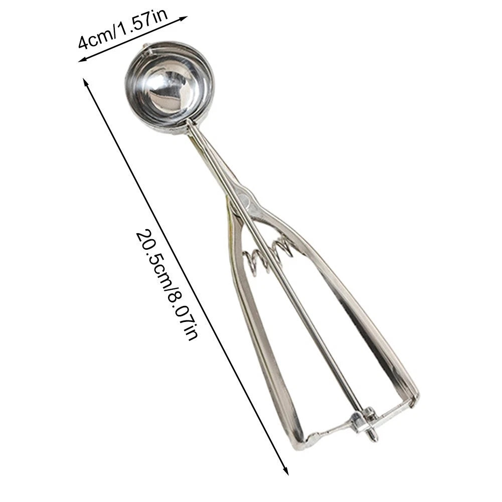 Stainless Steel Scoop for Ice Cream and Dessert Serving