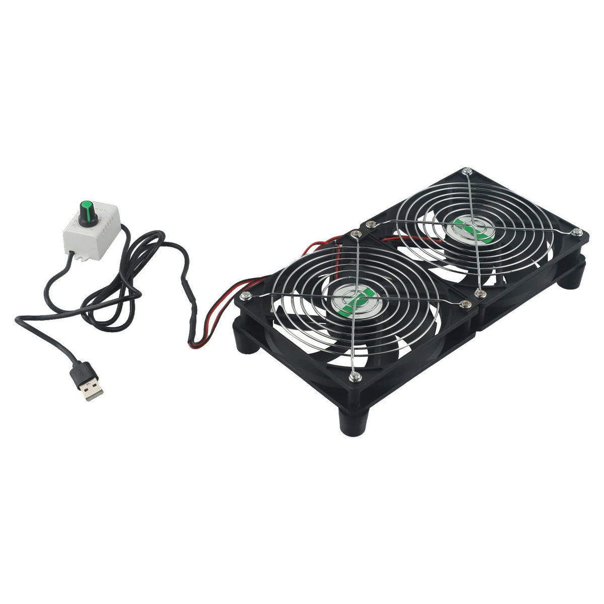 5V USB Cooling Fan for Home Electronics (Adjustable Speeds)