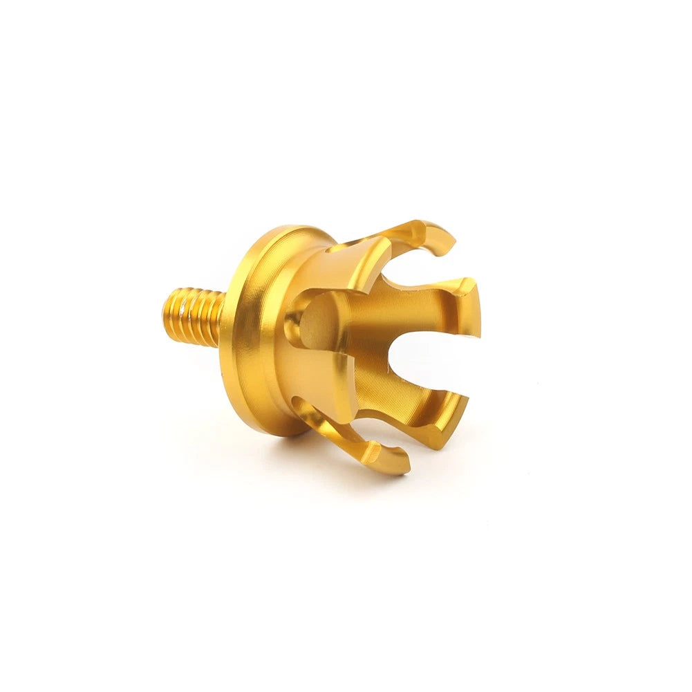 Rear Seat Bolt Tab Screw Mount for Harley (1996–Present) - Gold