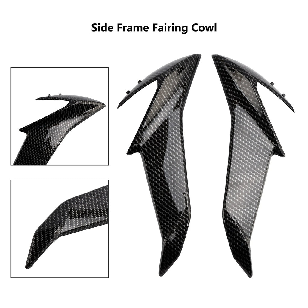 Side Frame Fairing Cowl Radiator Cover for Suzuki GSX-S750 (2017–2021) T9