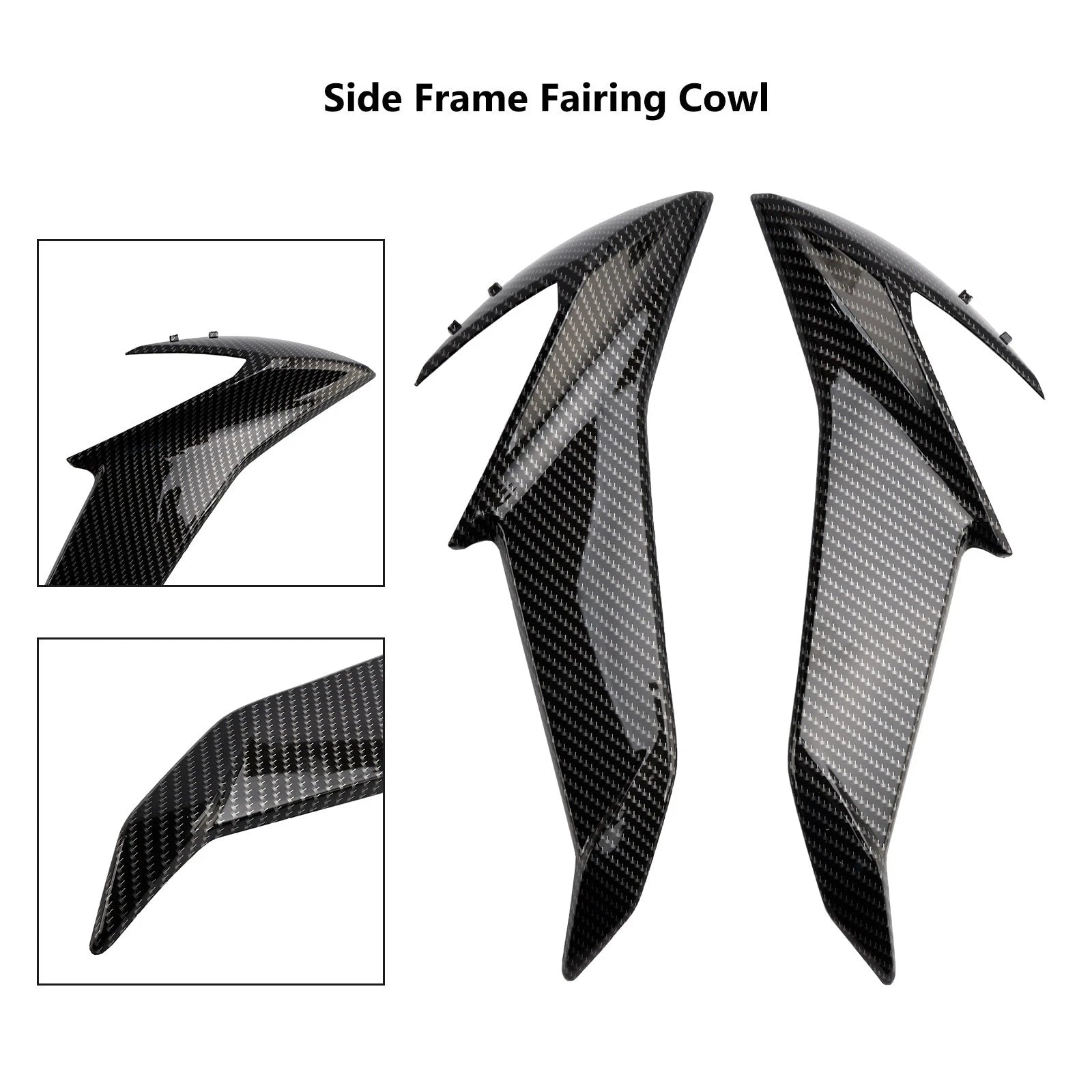 Side Frame Fairing Cowl Radiator Cover for Suzuki GSX-S750 (2017–2021) T9