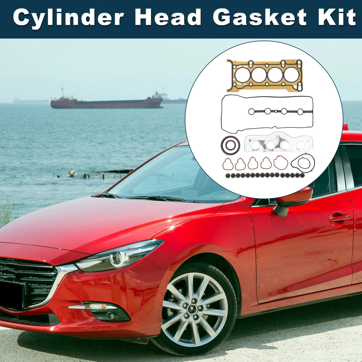 Cylinder Head Gasket Kit Replacement for Mazda Demio DE3FS (2007–2014)