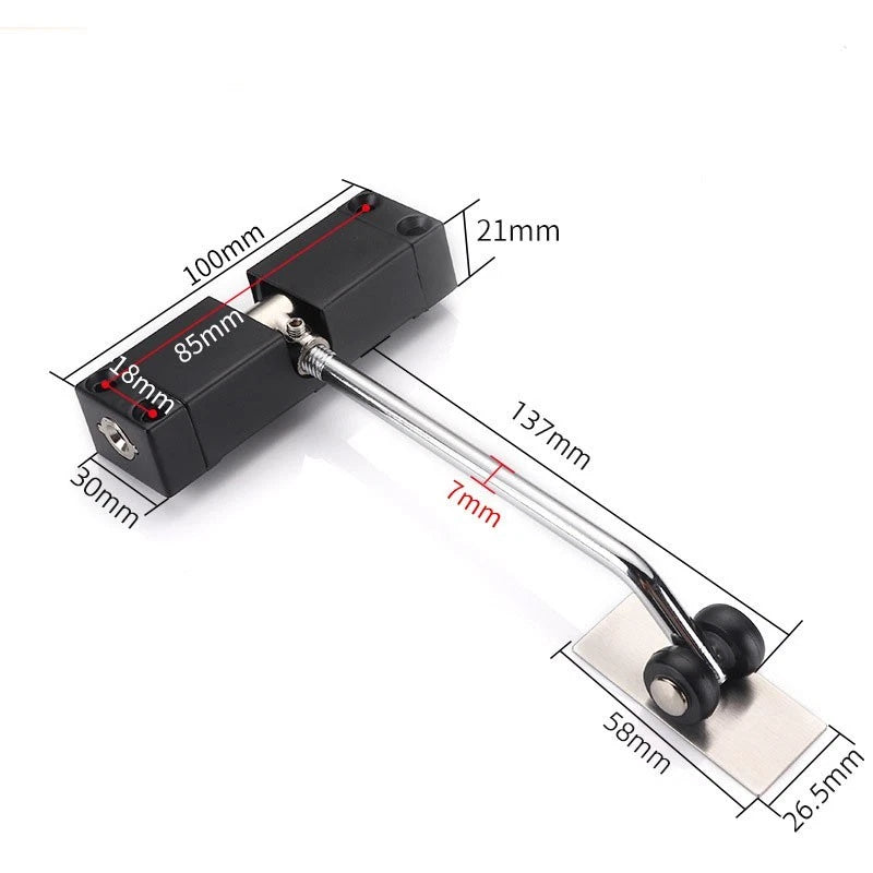 Automatic Door Mechanism for Wooden Sliding Doors
