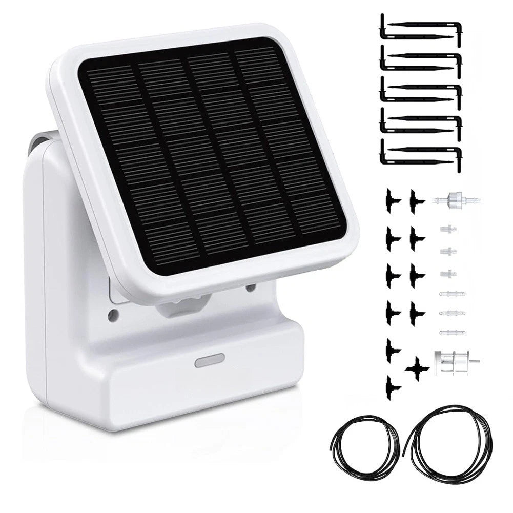 App Controlled Solar Drip Irrigation System Kit for Indoor Outdoor Use