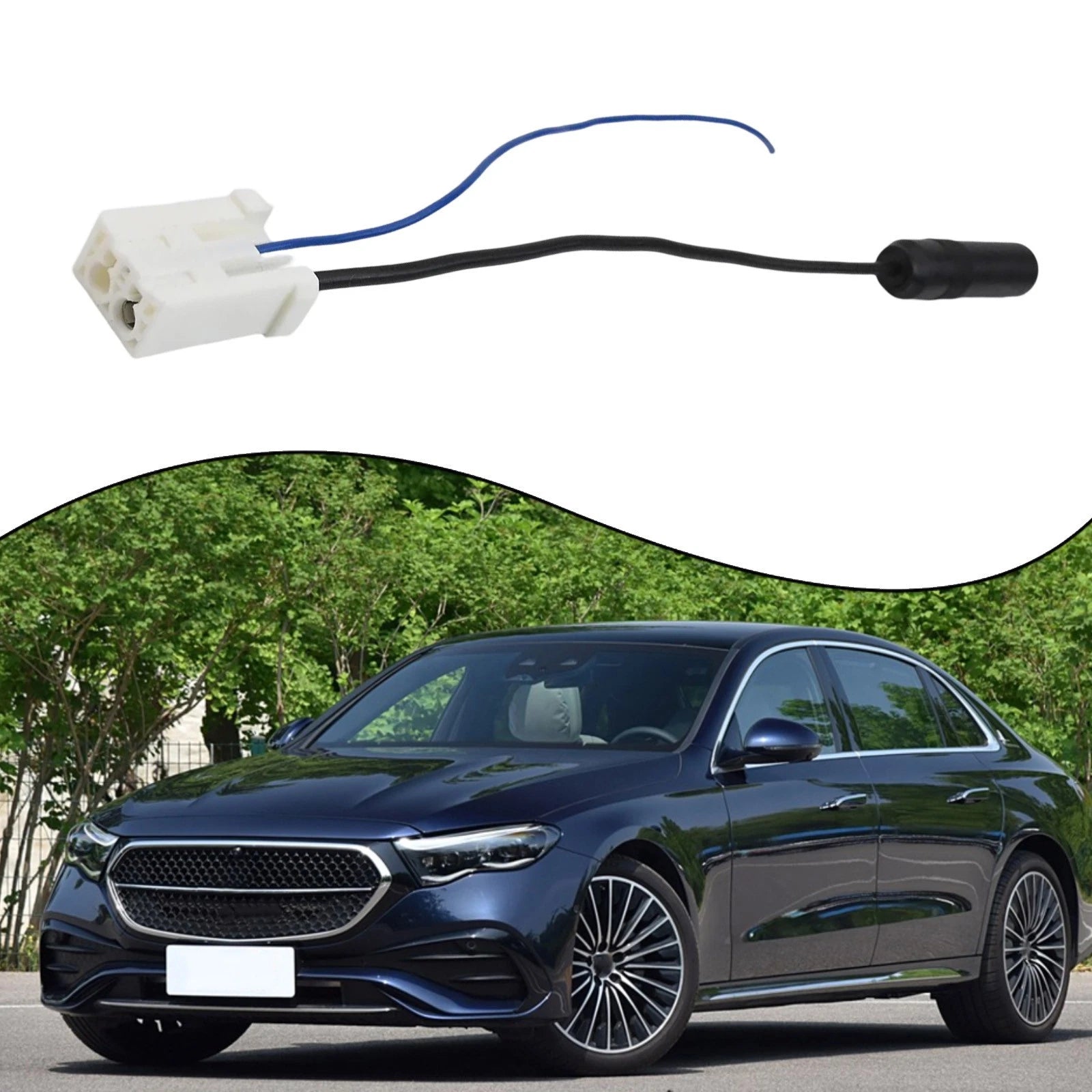 Car CD Tail Cable Radio Adapter for Toyota (Direct Installation)