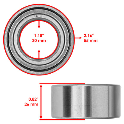 Double Row Radial Ball Bearing Replacement for Ford Ranger 30x55x26 (2005–2011)