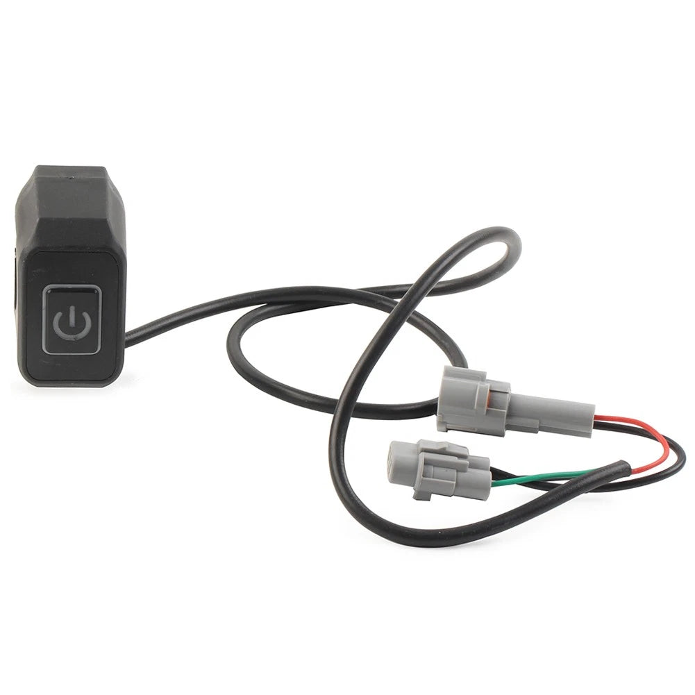 Plug And Play Headlight On/off Button Switch Connector For Sur Ron White