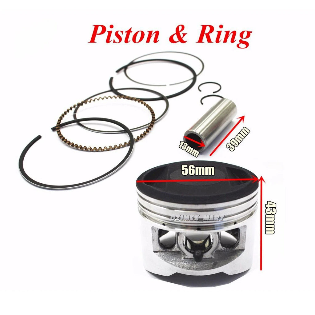 56mm Piston Kit for YX140 140CC Engine (PITPRO ATOMIK)