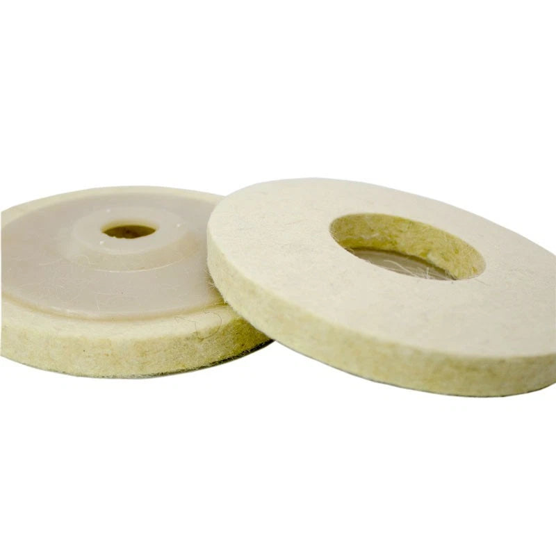 4 Inch Wool Polishing Wheel for Angle Grinder (Rotary Tool)