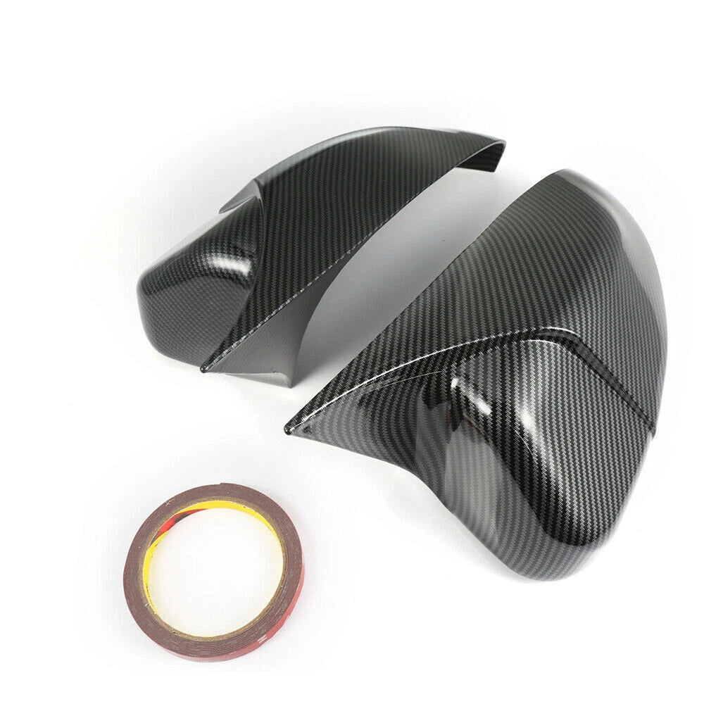 Pair Rearview Mirror Cover Trim for Honda Accord (2018–2020) Carbon Look