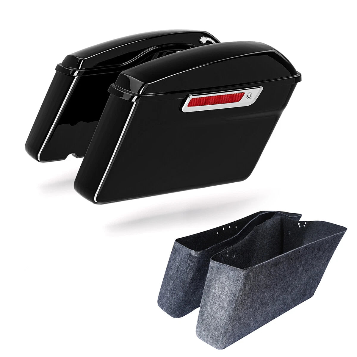 Hard Saddlebags Latches for Harley Touring Electra Glide Road King (1993–2013)
