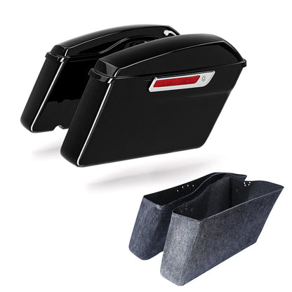 Hard Saddlebags Latches for Harley Touring Electra Glide Road King (1993–2013)