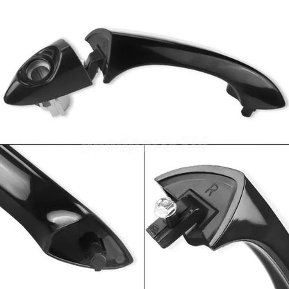 Gloss Black Door Handle for