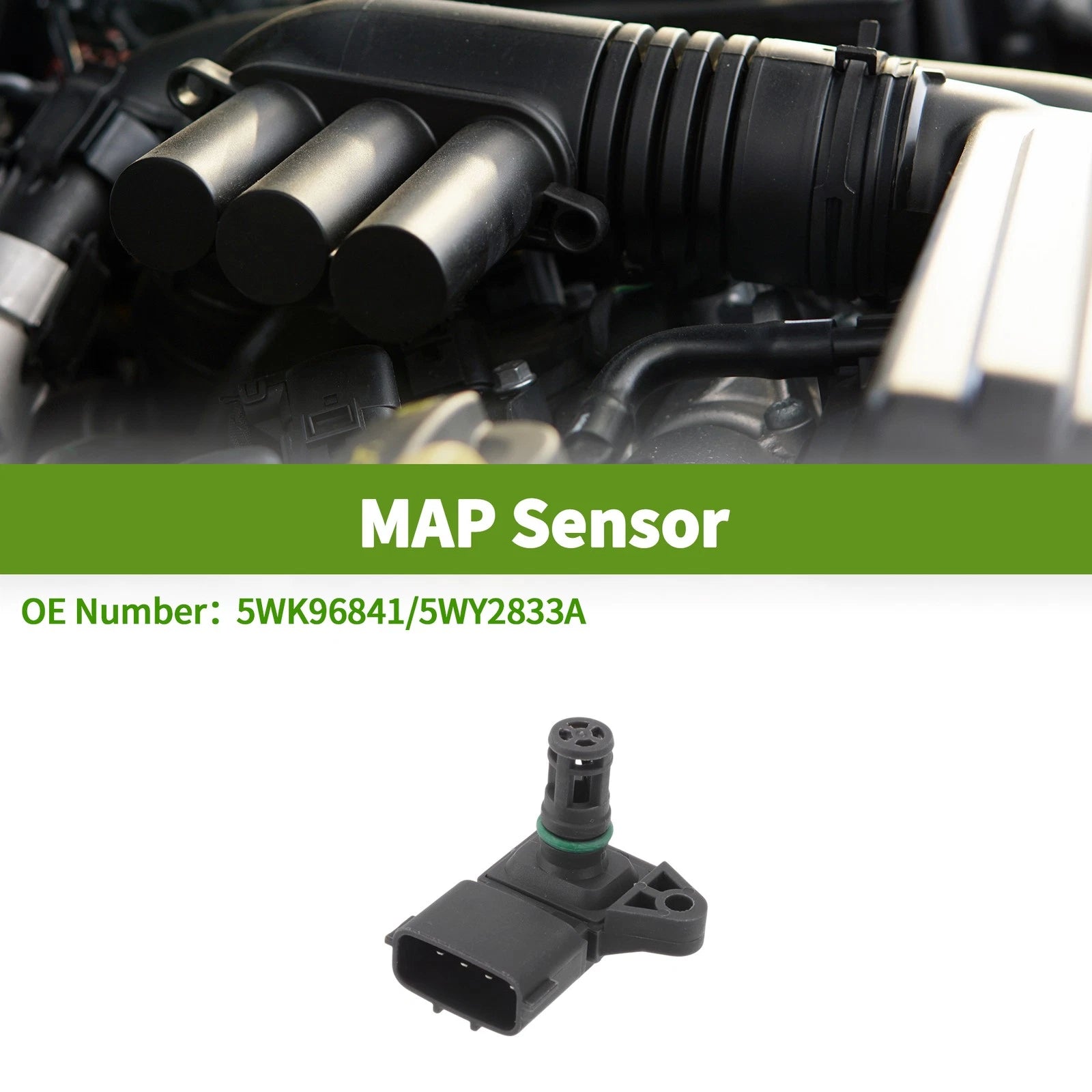 MAP Sensor 5WK96841 for Peugeot 405 Break (1992–1996)