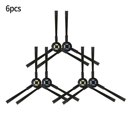 Set of 4 Side Brushes for Vacuum Cleaning Robot