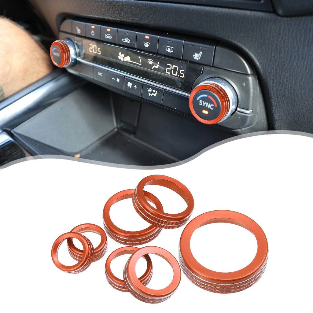 7pcs Switch Knob Cover for Ford (4WD)