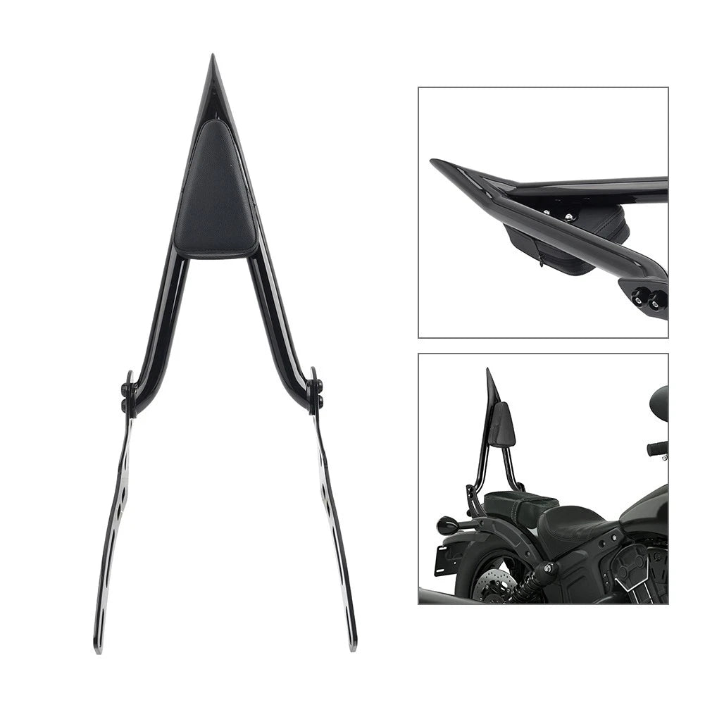 Sissy Bar Passenger Backrest for Indian Scout Bobber Rogue Sixty (2018–2024)
