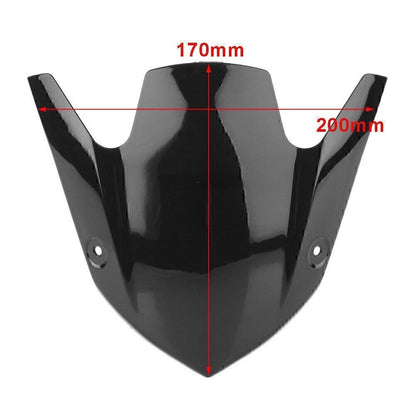ABS Motorcycle Windshield Protector for Kawasaki Z1000 (2011–2016) Silver