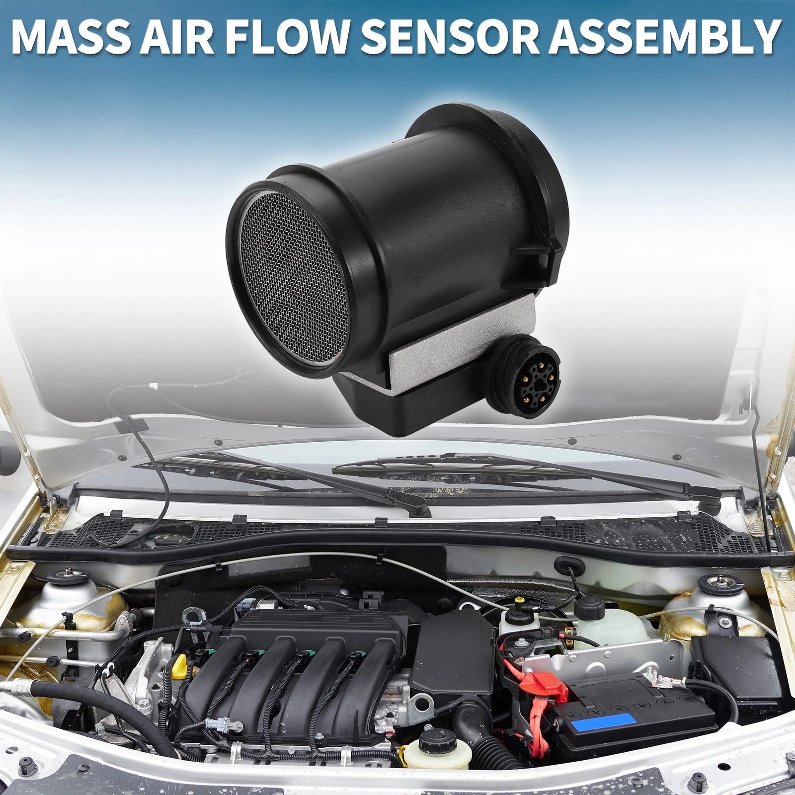 Mass Air Flow Sensor Meter Assembly Replacement for Mercedes-Benz S600 (2001–2013)