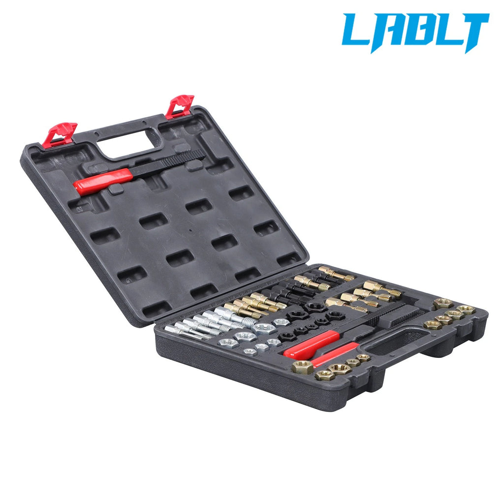 49PCS Thread Chaser Set for UNC UNF Metric Rethreading Tool