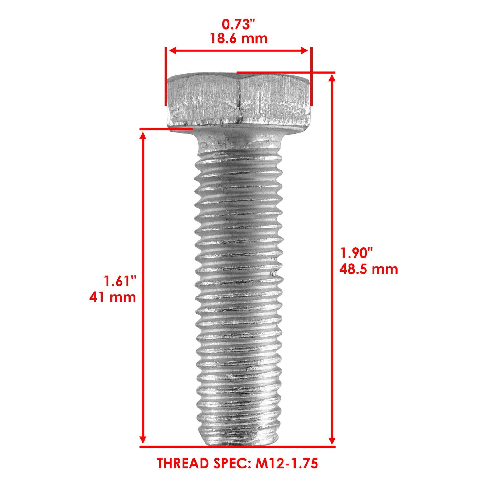 Mulching Blade with Bolt for John Deere 54 Inch Deck (Fits UC22010) (1990–2019)
