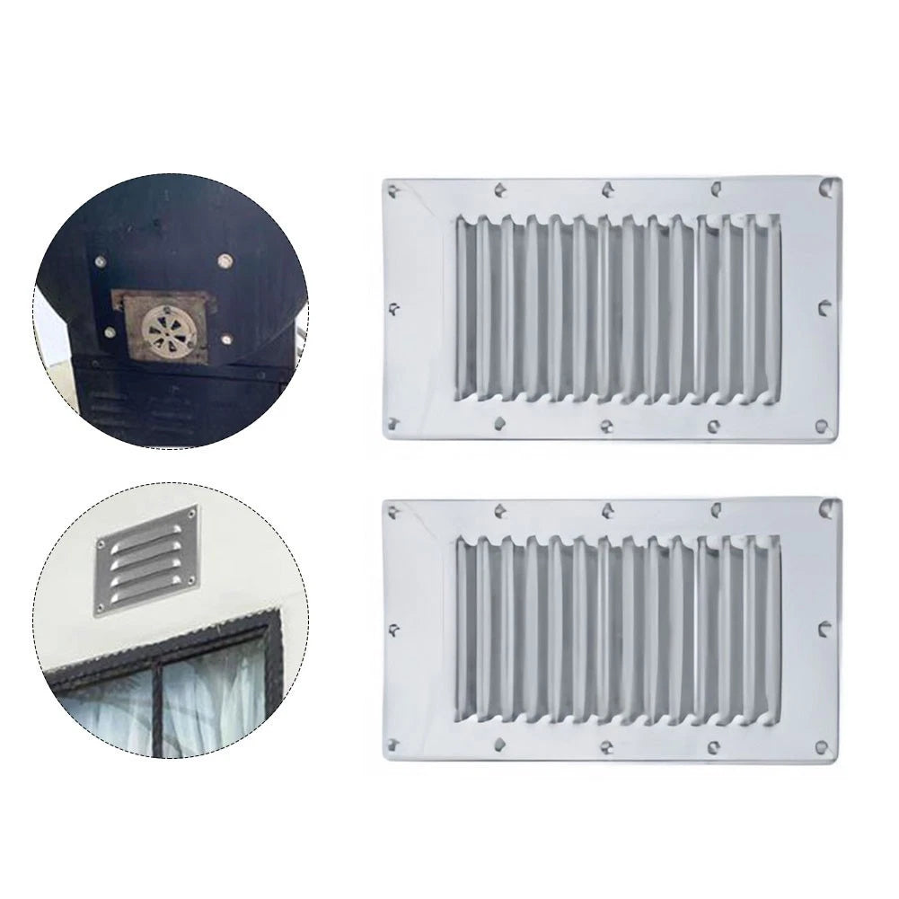 Marine Grade Vent Grille 228x127mm for Boat Wall Duct Covers
