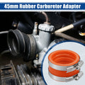 Carburetor Adapter Inlet Intake Pipe Boot for - 45mm ID