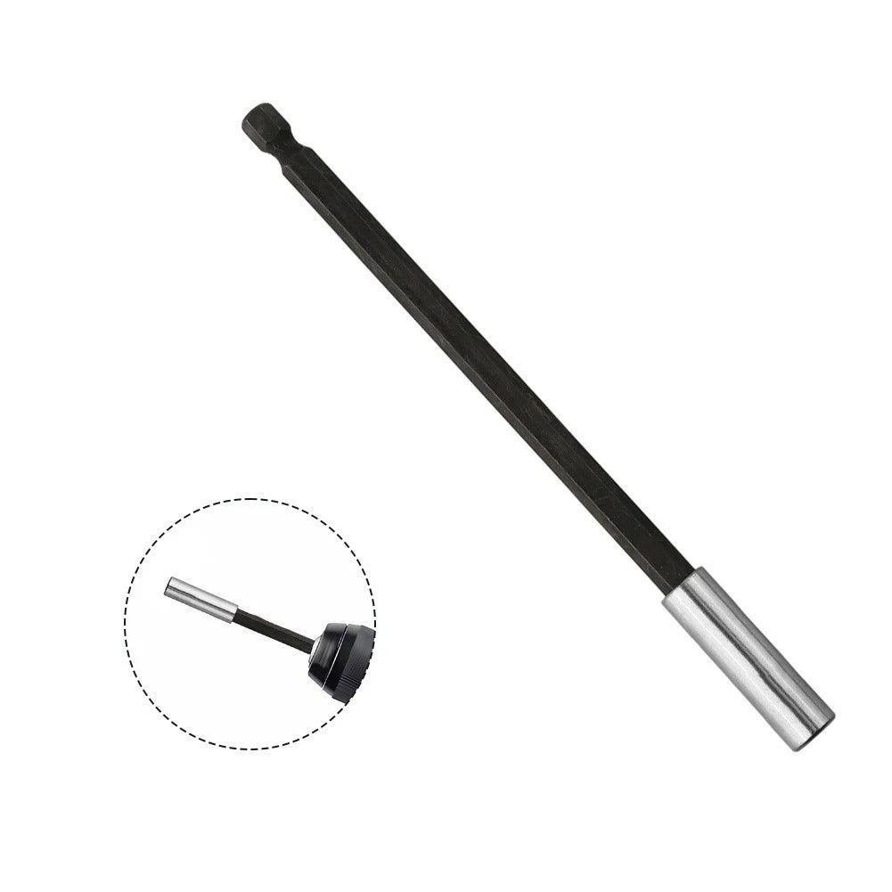 14 Inch Extension Rod for Quick Change Screwdriver Bit 1/4 Inch Hex Shank