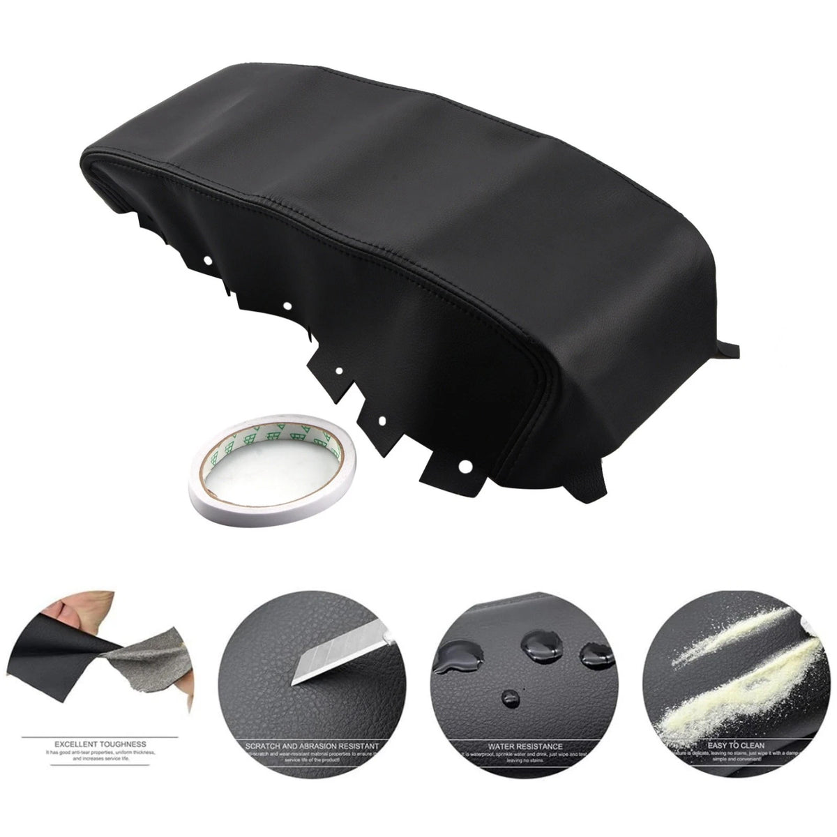 Armrest Cover for Nissan Altima (2013–2018) Center Console Leather