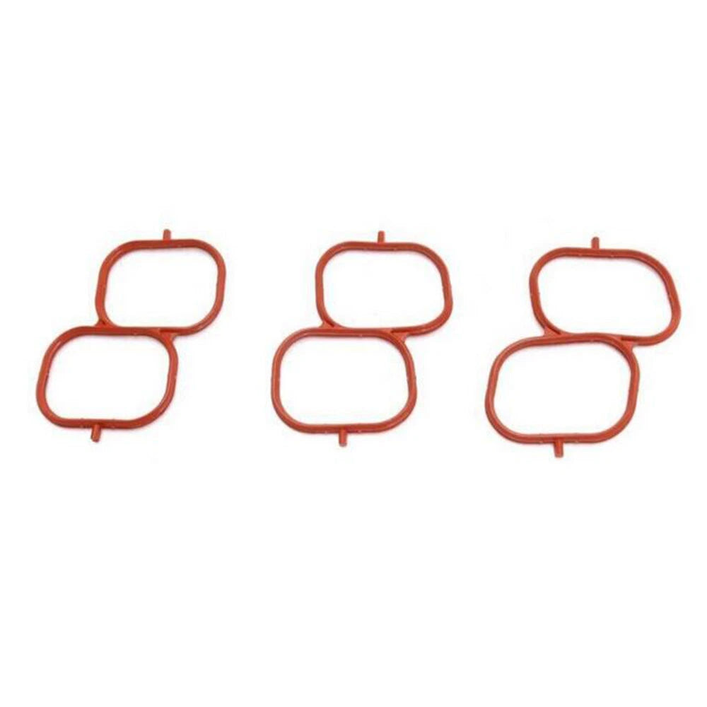 3pcs Intake Manifold Plenum Gasket Replacement Kit #1717631040 For Toyota Lexus