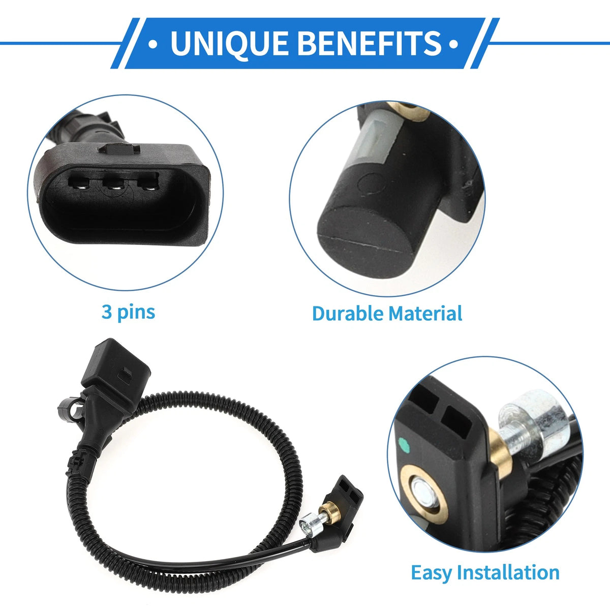 Crankshaft Position Sensor for VW Golf IV (1997–2004) No. 030957147G