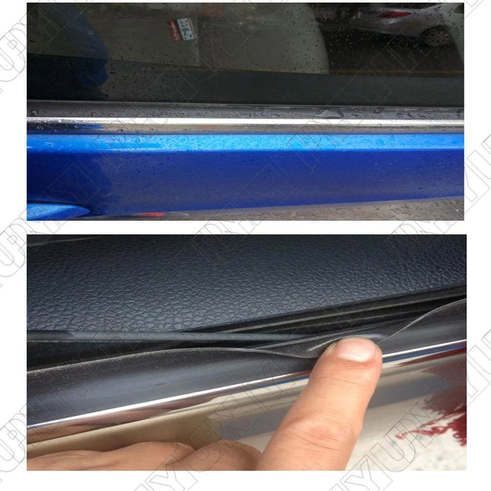20mm Universal Car Window Weatherstrip Rubber Seal Edging (4 Meters)