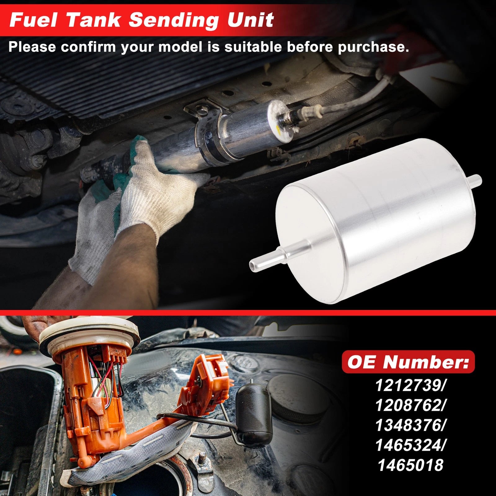 Chassis Pipeline Fuel Filter Assembly for Mazda 3 (2011–2012)