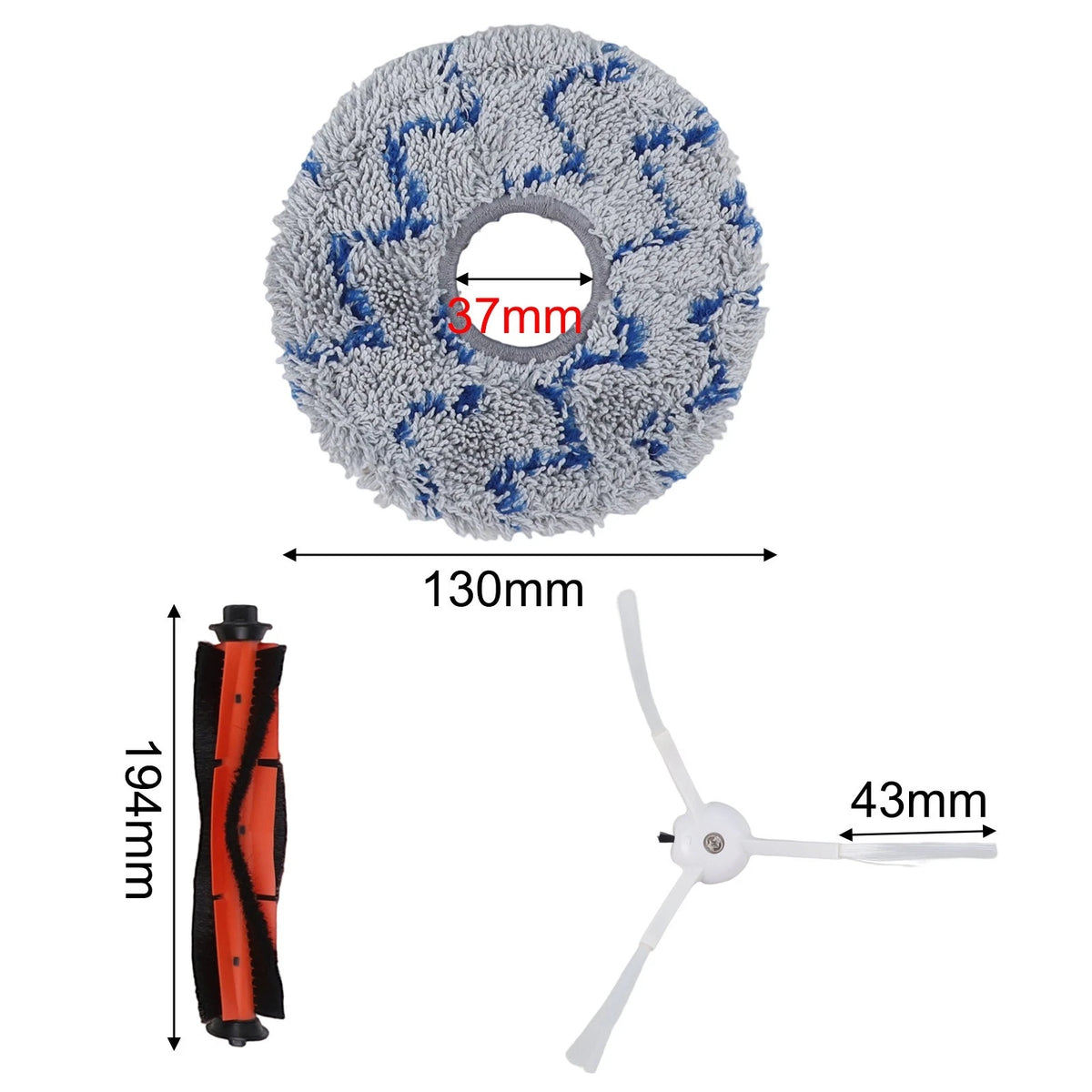 Accessory Kit for IMOU RV2 Vacuum Cleaner