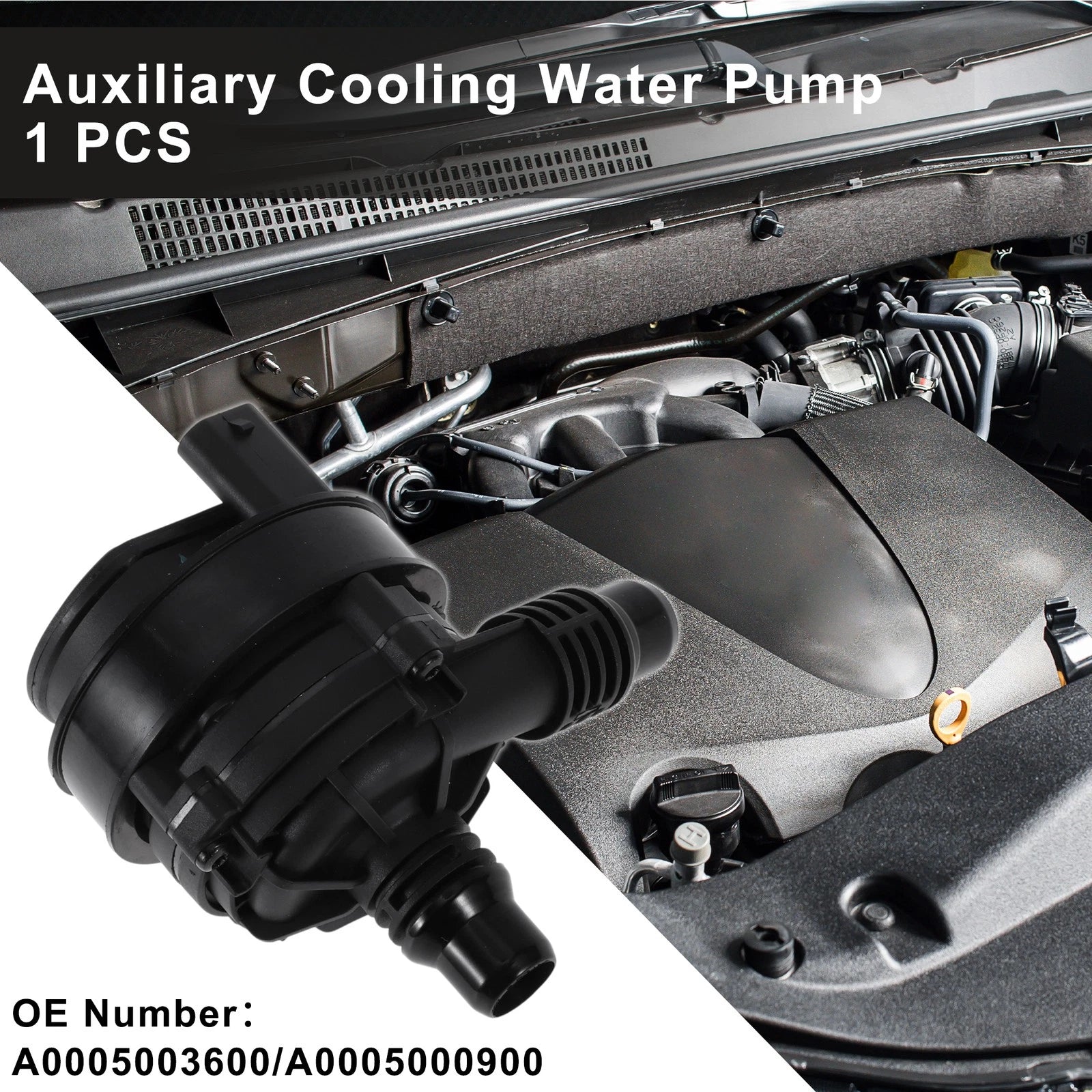 Auxiliary Cooling Water Pump Replacement for Mercedes-Benz E-Class (2016–2024)