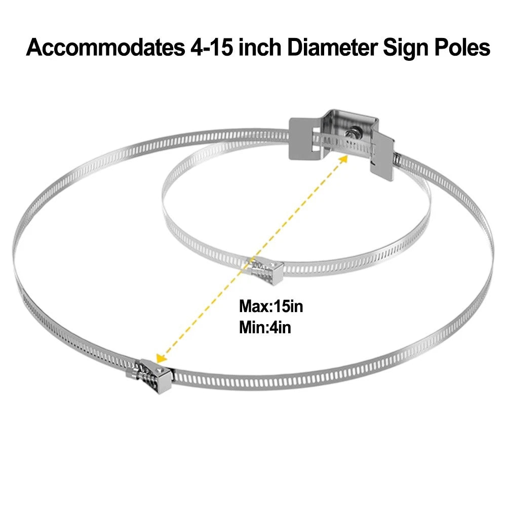 Adjustable Sign Holder for Quick Setup Process