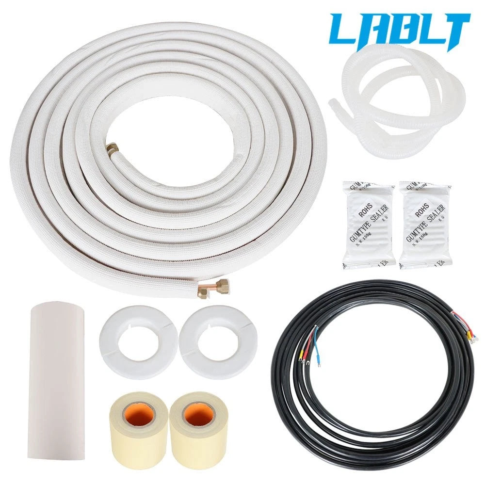 Install Kit for Mini Split Heat Pump Systems (25 Ft, 1/4"-3/8")