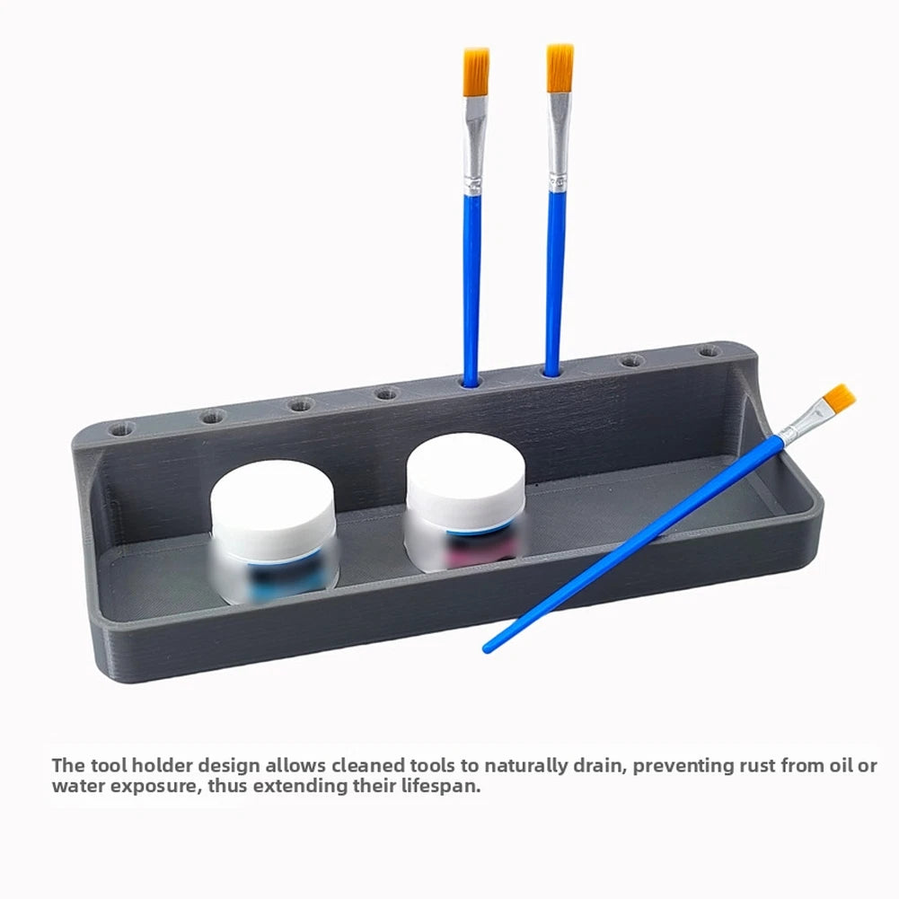 Plastic Fishing Reel Storage Rack for Desktop Use